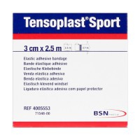 Tensoplast Sport 3 cm x 2,5 mètres : Bande élastique adhésive poreuse